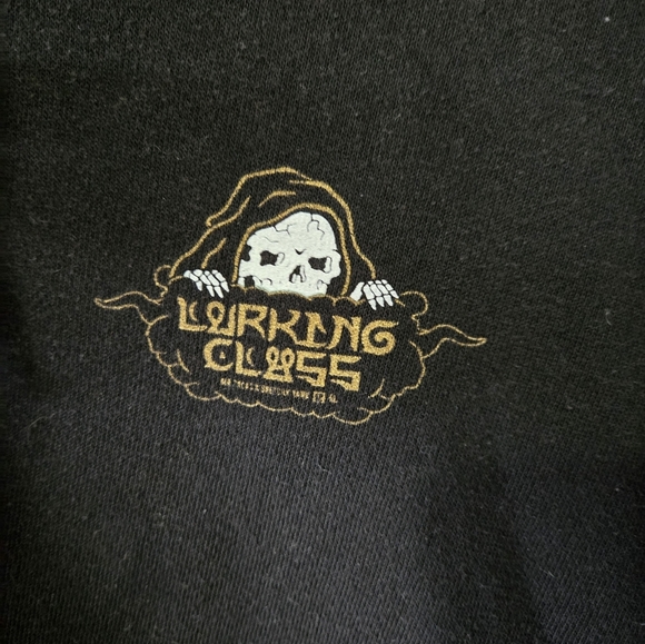 LURKING CLASS Black Grim Reaper Graphic Hoodie. Size Mens Medium - Picture 4 of 12